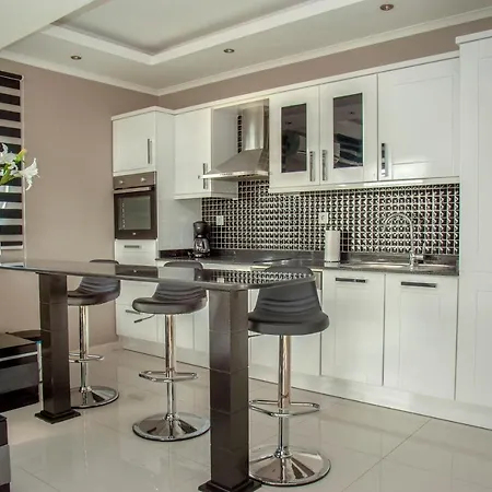 Penthouse, 3 Schlafzimmern, Meerblick, Alanya, Kestel Lejlighed *